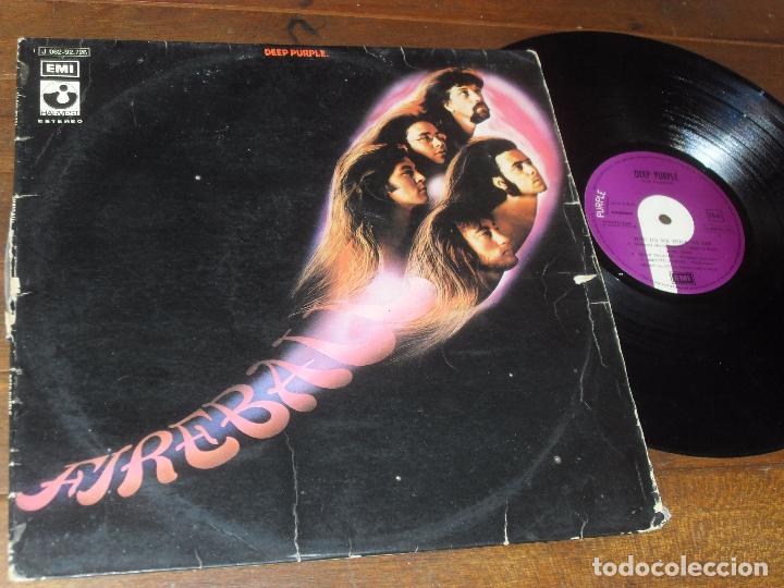 Discos de vinilo: DEEP PURPLE LP FIREBALL MADE IN SPAIN. 1973 - Foto 1