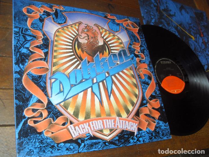 Discos de vinilo: DOKKEN- BACK FOR THE ATTACK MADE IN SPAIN. 1987 - Foto 1