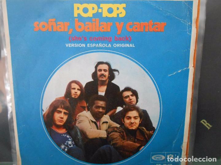 Discos de vinilo: POP TOPS - SO&Ntilde;AR, BAILAR Y CANTAR - Foto 1