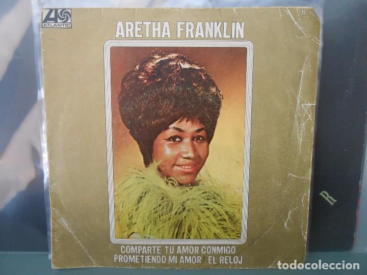 Discos de vinilo: ARETHA FRANKLIN - COMPARTE TU AMOR CONMIGO - Foto 1