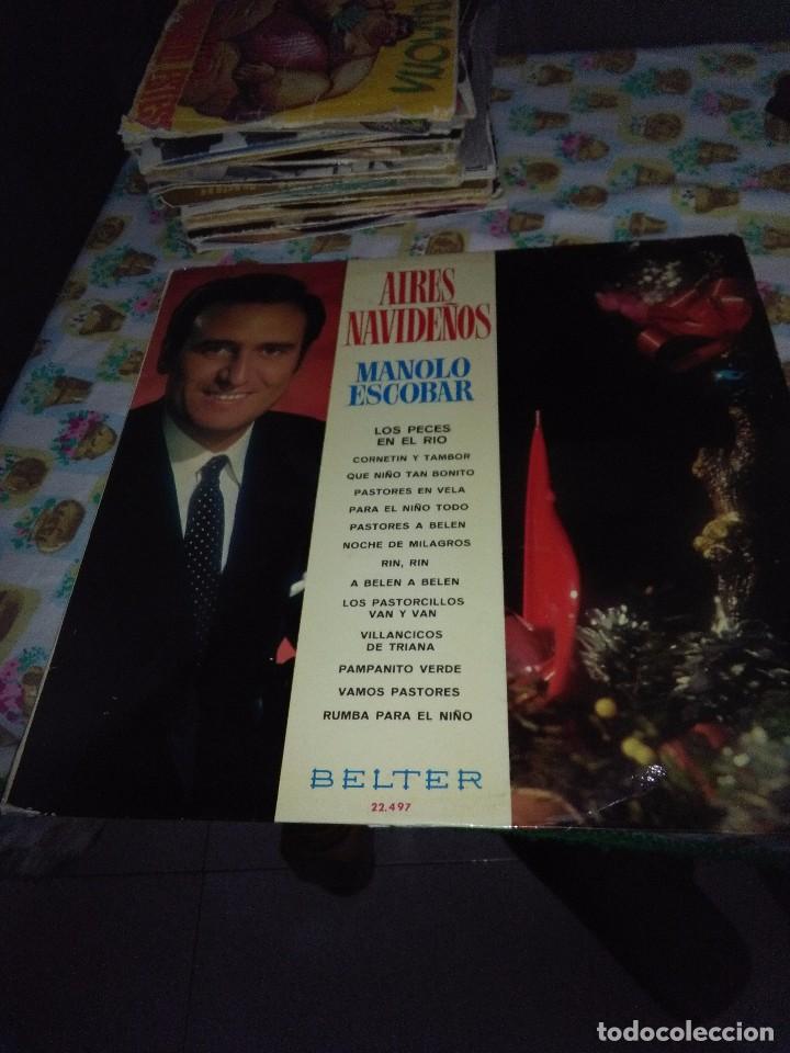 Discos de vinilo: MANOLO ESCOBAR AIRES NAVIDE&Ntilde;OS. C14V - Foto 1