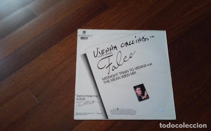 Discos de vinilo: Falco-vienna calling tourist version.maxi - Foto 2