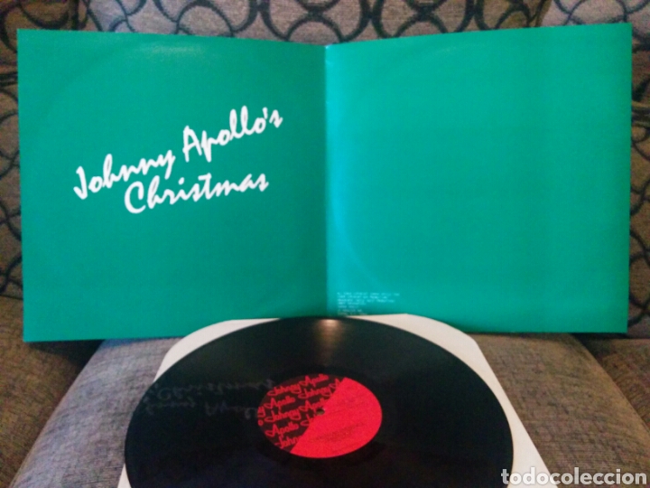 Discos de vinilo: JOHNNY APOLLOS CHRISTMAS LP 1982 - Foto 2