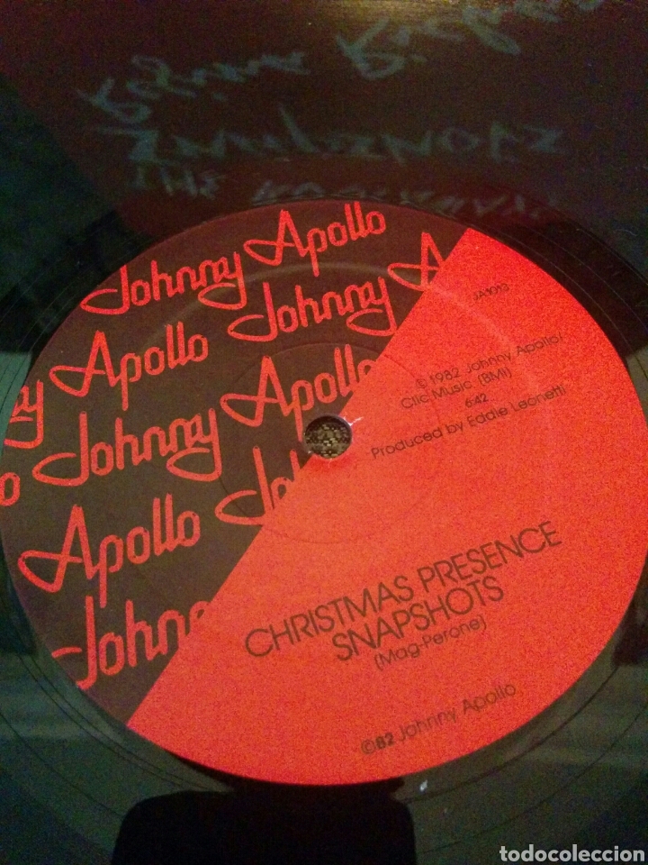 Discos de vinilo: JOHNNY APOLLOS CHRISTMAS LP 1982 - Foto 4 - 99452110
