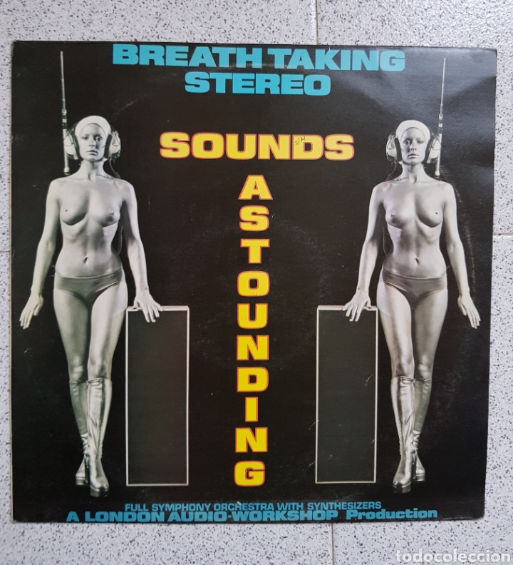 Discos de vinilo: LP BREATH TALKING STEREO Sounds Astounding - Foto 1