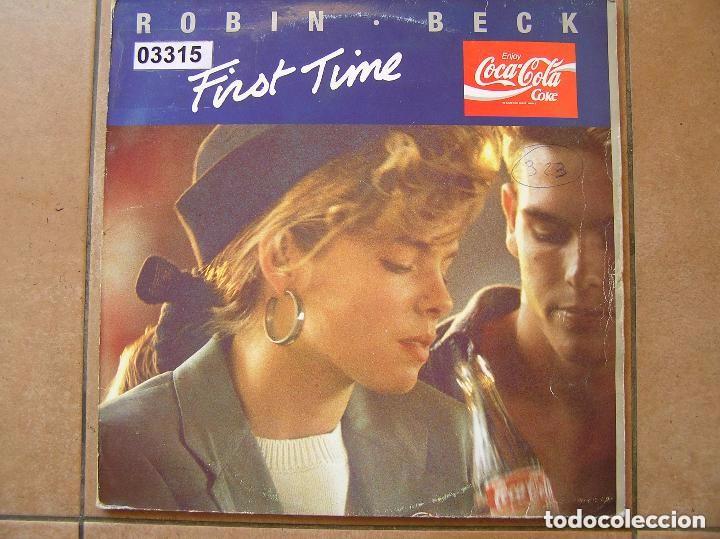 Discos de vinilo: Robin Beck ?&ndash; First Time - MERCURY 1988 - MAXI - - Foto 1
