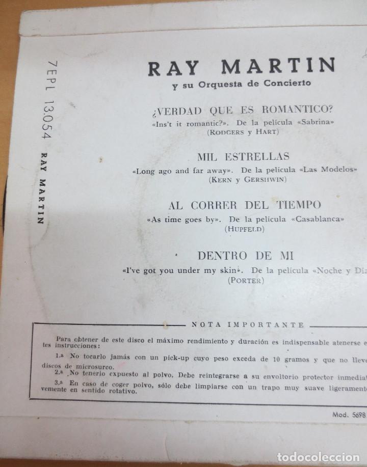 Discos de vinilo: RAY MARTIN Y SU OPERA DE CONCIERTO - Foto 2