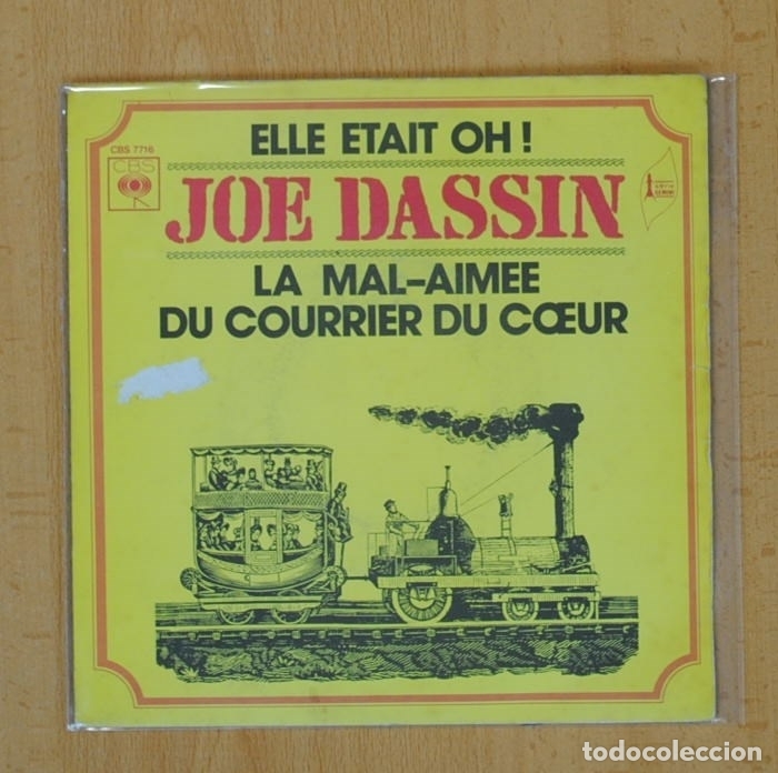 Discos de vinilo: JOE DASSIN - ELLE ETAIT OH - SINGLE - Foto 1