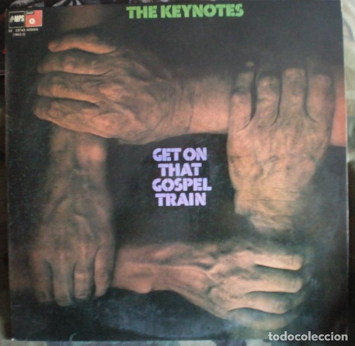 Discos de vinilo: The Keynotes &ndash; Get On That Gospel Train LP 1976 - Foto 1