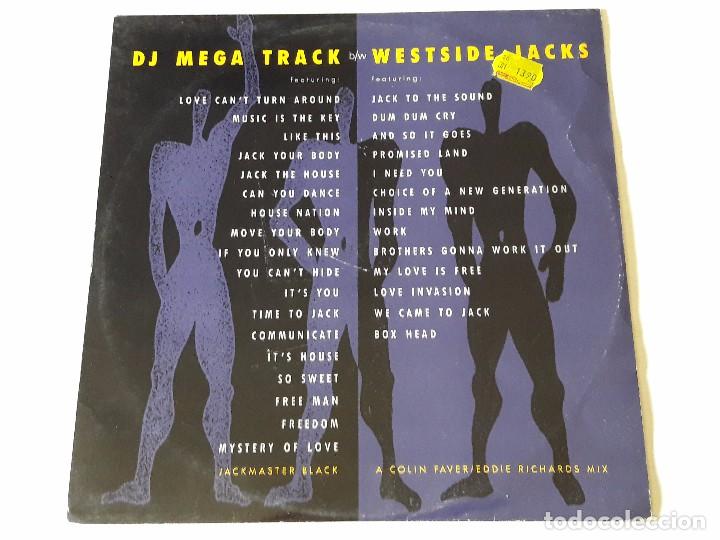 Discos de vinilo: Various - DJ Mega Track / Westside Jacks - 1988 - Foto 1