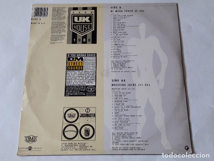 Discos de vinilo: Various - DJ Mega Track / Westside Jacks - 1988 - Foto 2