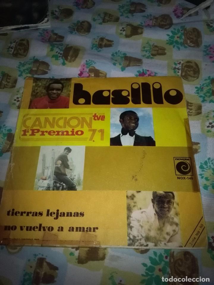 Discos de vinilo: BASILIO. TIERRAS LEJANAS. NO VUELVO A AMAR. MB1 - Foto 1