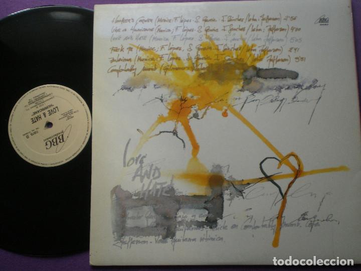 Discos de vinilo: LOVE & HATE - Hurricane - LP BBG 1993 - Foto 3