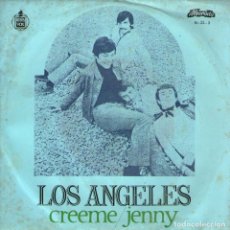 Discos de vinilo: LOS ANGELES - SINGLE VINILO 7'' - EDITADO PORTUGAL - CREEME + JENNY - ALVORADA - AÑO 1969