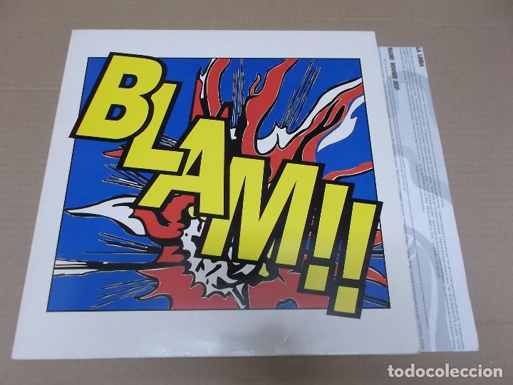 Discos de vinilo: BLAM (LP) BLAM!!! A&Ntilde;O 1992 &ndash; HOJA INTERIOR CON LETRAS - Foto 1