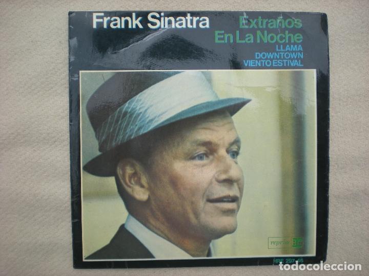 Discos de vinilo: FRANK SINATRA_EXTRA&Ntilde;OS EN LA NOCHE_VINYL 7 EP_1966 - Foto 1