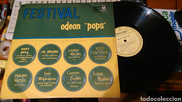 Disques de vinyle: Festival odeon pops lp Argentina.ver contenido en fotos
