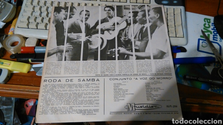Discos de vinilo: A voz do morro lp roda de samba. Brasil - Foto 2