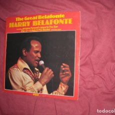 Discos de vinilo: HARRY BELAFONTE LP THE GREAT BELAFONTE 2 LPS DOBLE CARPETA1979 - SWEDEN RCA