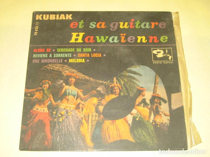 Discos de vinilo: KUBIAK - GUITARE HAWAIENNE - ED. FRANCESA - Foto 1