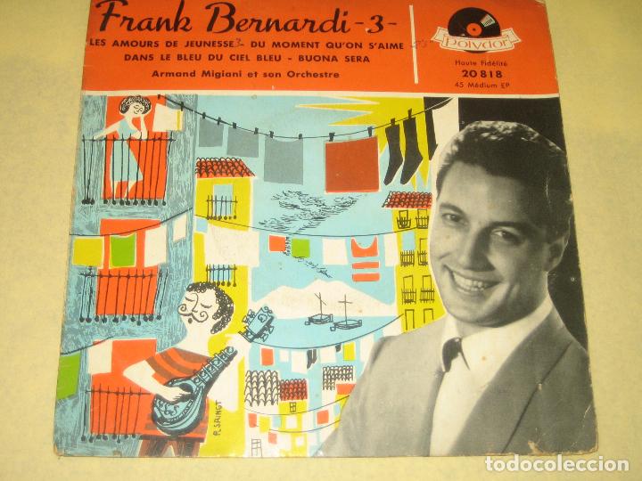 Discos de vinilo: FRANK BERNARDI - ED. FRANCESA - Foto 1