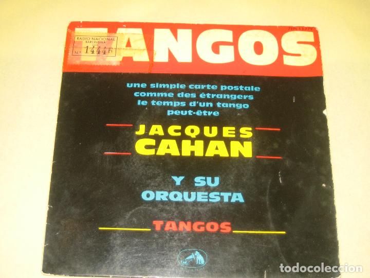Discos de vinilo: JACQUES CAHAN - ED. ESPA&Ntilde;OLA - Foto 1