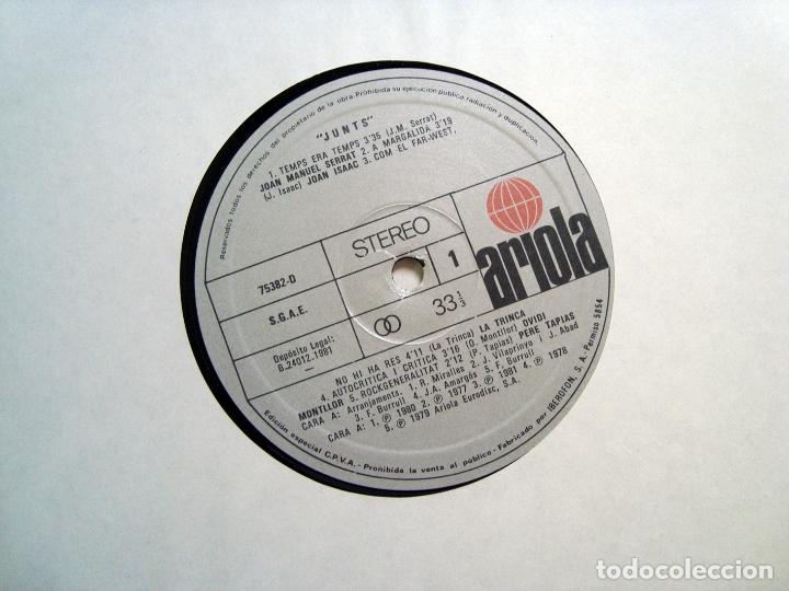 Discos de vinilo: Musica disco vinilo LP - junts 1961 - ariola - Foto 3