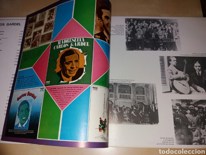 Discos de vinilo: CARLOS GARDEL  - 2 lps - Foto 3