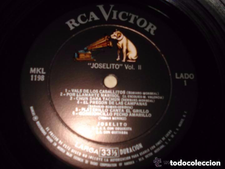 Discos de vinilo: JOSELITO-EL VOL.II-MEXICO - Foto 2