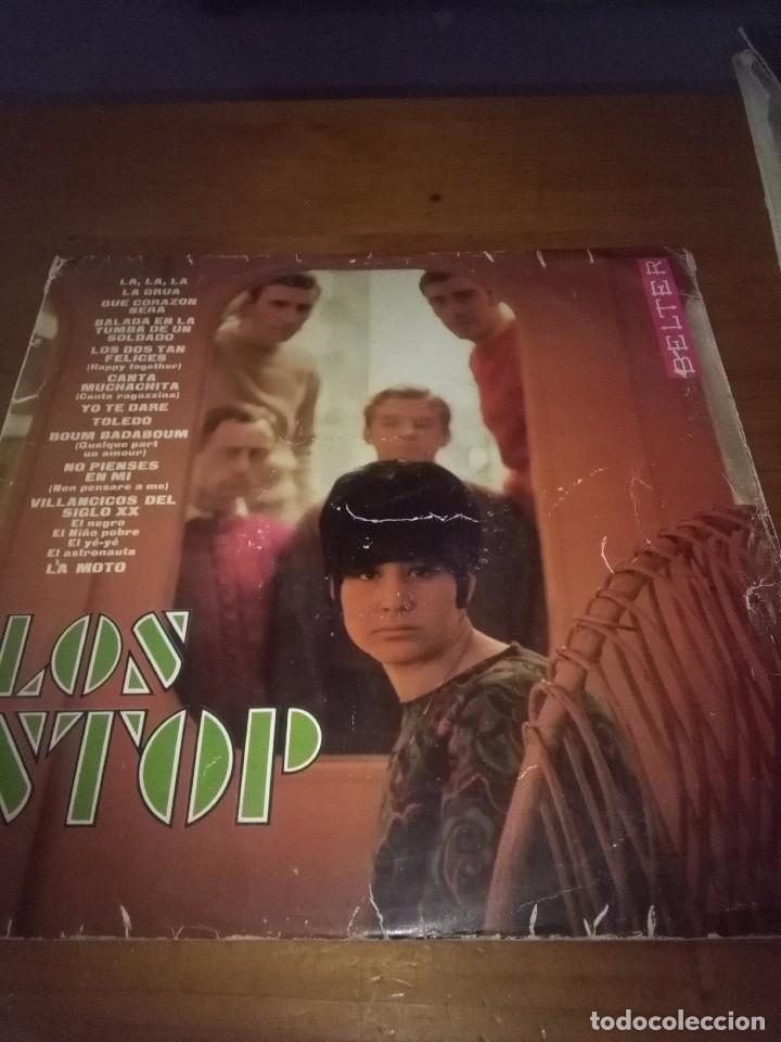 Discos de vinilo: LOS STOP. LA, LA, LA.LA GRUA. QUE CORAZON... C3V - Foto 1