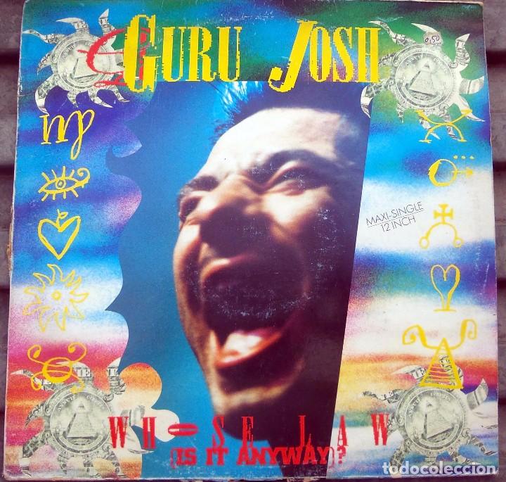 Discos de vinilo: Vinilo LP: Guru Josh - Whose Law (Is It Anyway?), 1990 - Foto 1