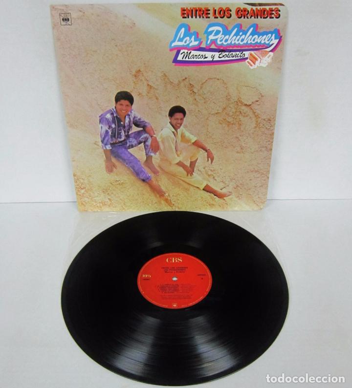 Disques de vinyle: LOS PECHICHONES - MARCOS Y BOLA&Ntilde;ITOS ENTRE LOS GRANDES - LP - CBS 1987 COLOMBIA MUY RARO