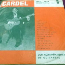 Discos de vinilo: CONJUNTO DE DOS VINILOS LPS RAROS DE CARLOS GARDEL: SERIE LIMITADA PARA COLECCIONISTAS,VOLUMEN 1 Y 3. Lote 99978215