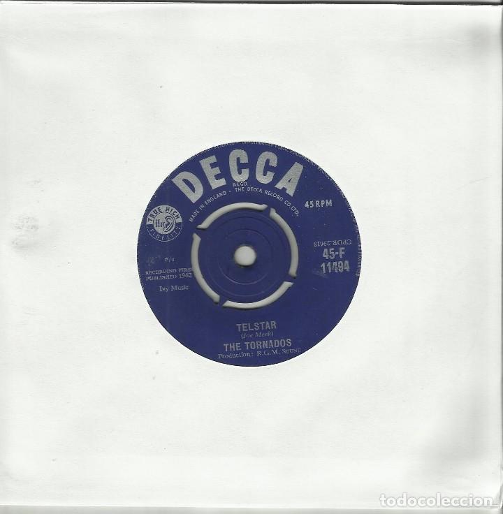 Discos de vinilo: THE TORNADOS SINGLE TELSTAR. inglaterra 1962. - Foto 1