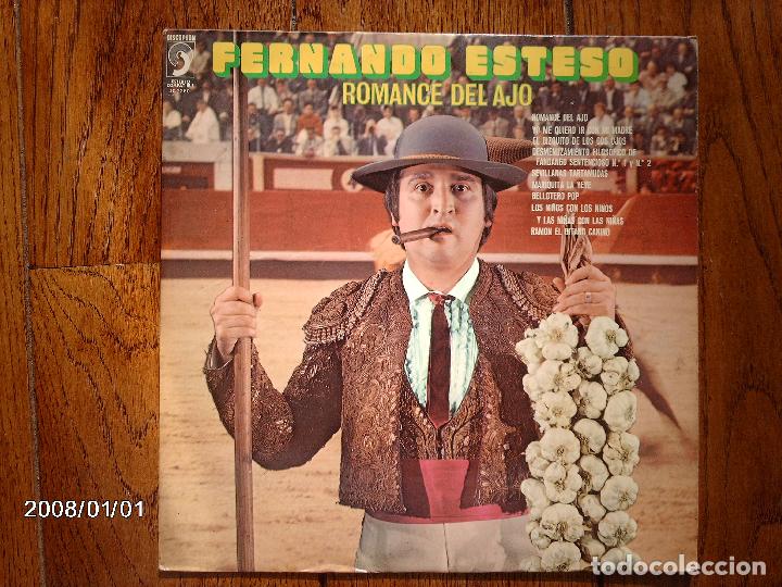 Discos de vinilo: fernando esteso   -  romance del ajo - Foto 1