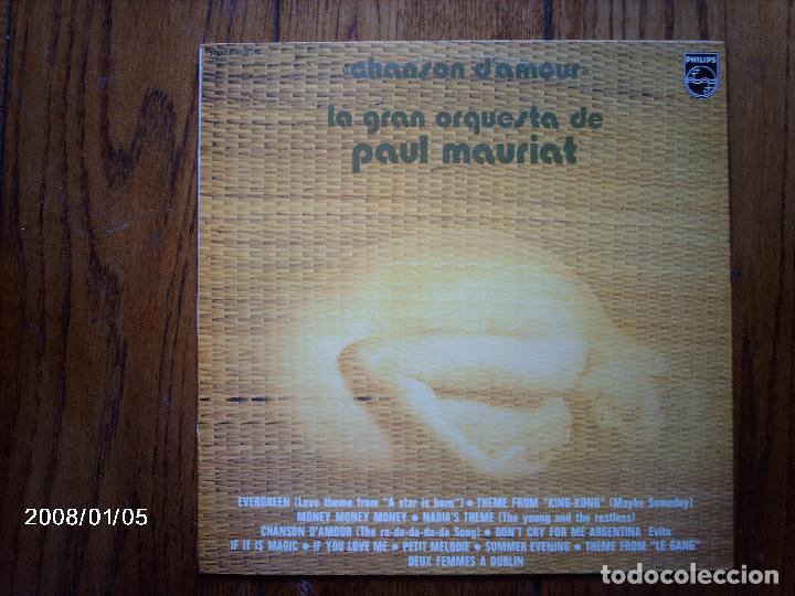 Discos de vinilo: paul mauriat  -  chanson d&acute;amour - Foto 1
