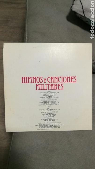 Discos de vinilo: Disco de vinilo himno y canciones militares. - Foto 2