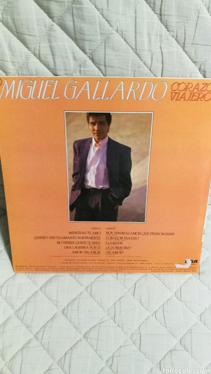 Discos de vinilo: Disco de vinilo de Miguel Gallardo. - Foto 2