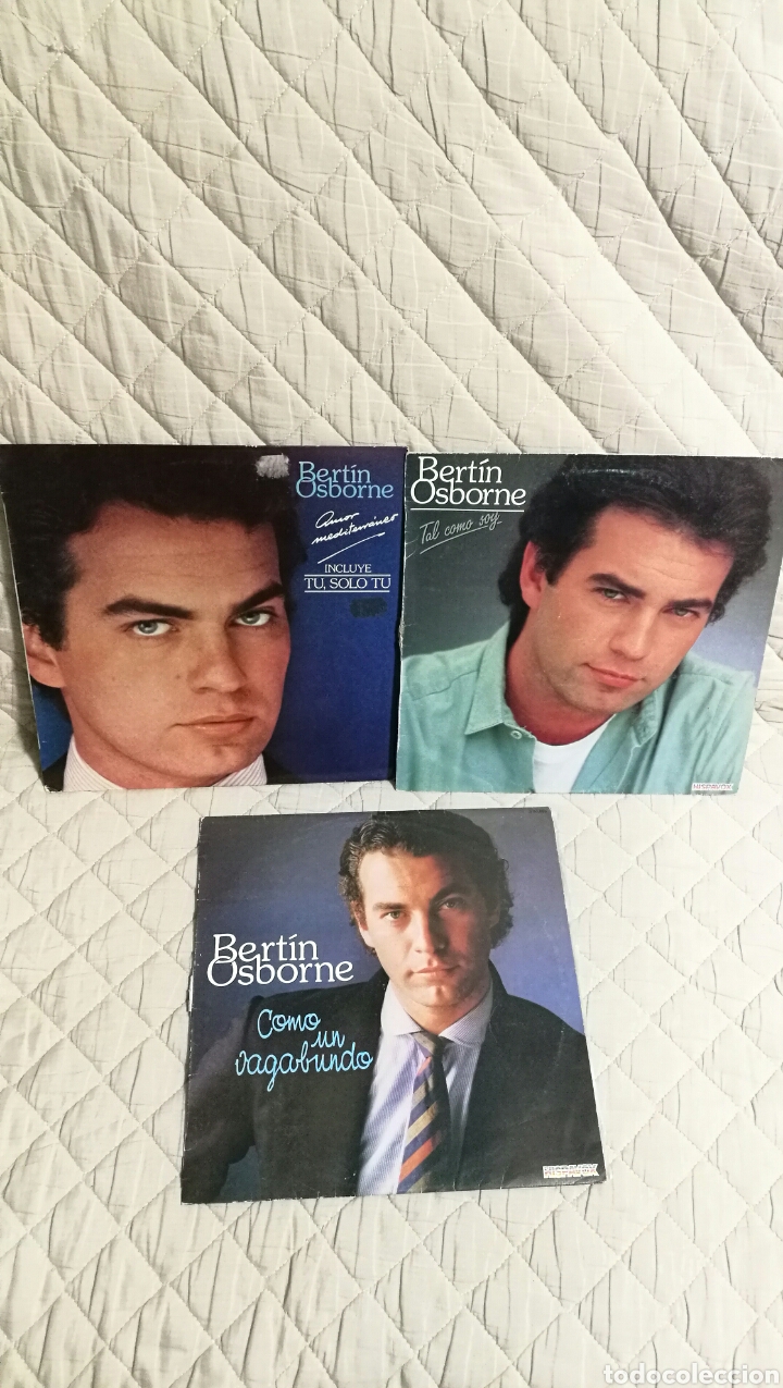 Discos de vinilo: 3 discos de vinilo de Bert&iacute;n Osborne. - Foto 1