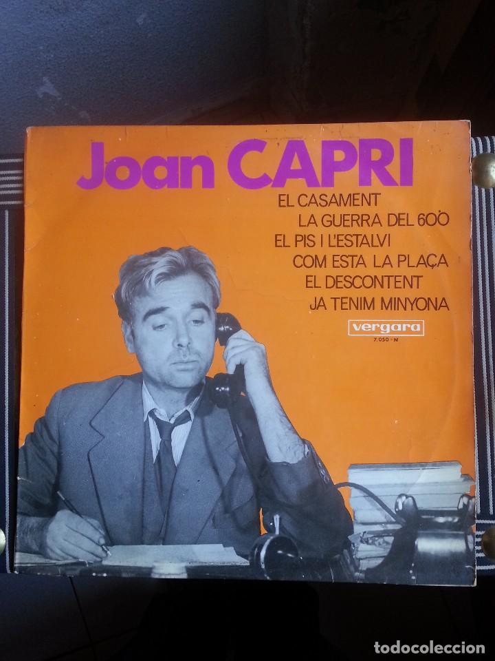 Discos de vinilo: JOAN CAPRI - LA GUERRA DEL 600 . - Foto 1