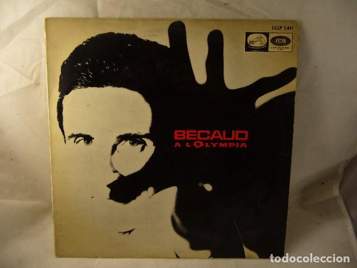 Discos de vinilo: Becauo a lolympia, Gilbert Becaud - Foto 1