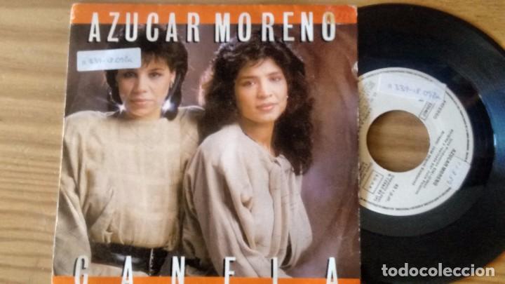 Discos de vinilo: SINGLE (VINILO) DE AZUCAR MORENO A&Ntilde;OS 80 - Foto 1