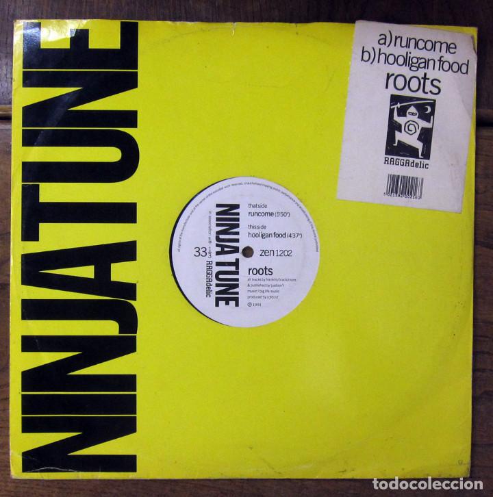 Discos de vinilo: ROOTS - RUNCOME / HOOLIGAN FOOD - 1991 - Foto 1