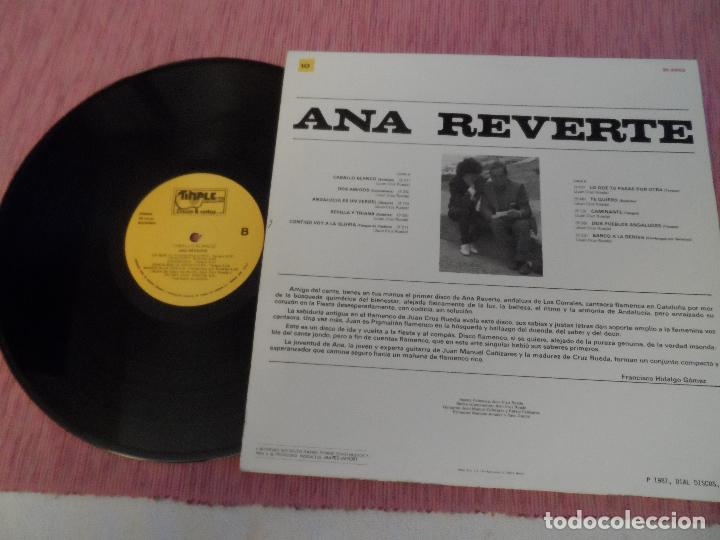 Discos de vinilo: ANA REVERTE CABALLO BLANCO - Foto 2