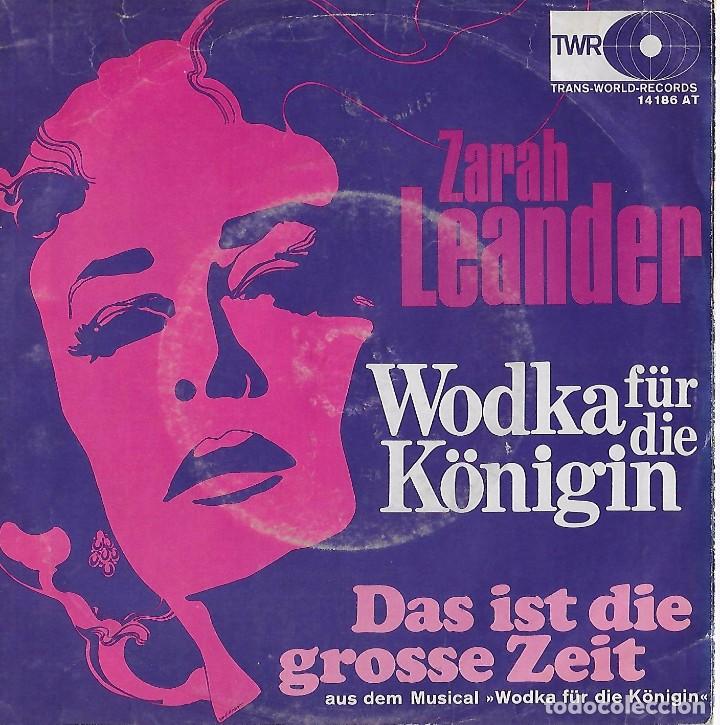 Discos de vinilo: ZARAH LEANDER. COLECCI&Oacute;N. 3 SINGLES+ 1 - Foto 3