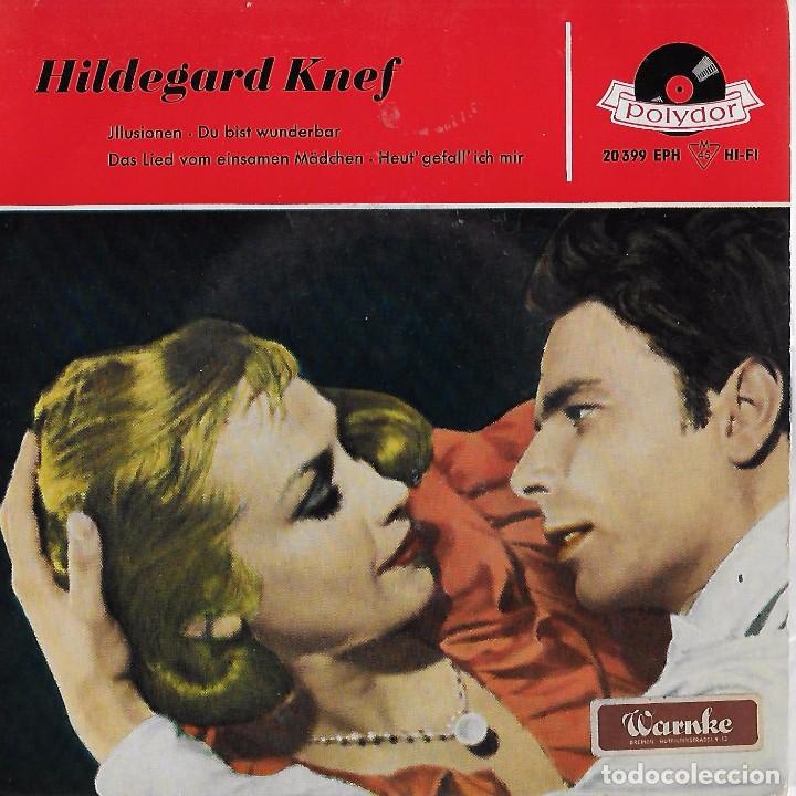 Discos de vinilo: HILDEGARD KNEF. COLECCI&Oacute;N. 2 EP&acute;S - Foto 1