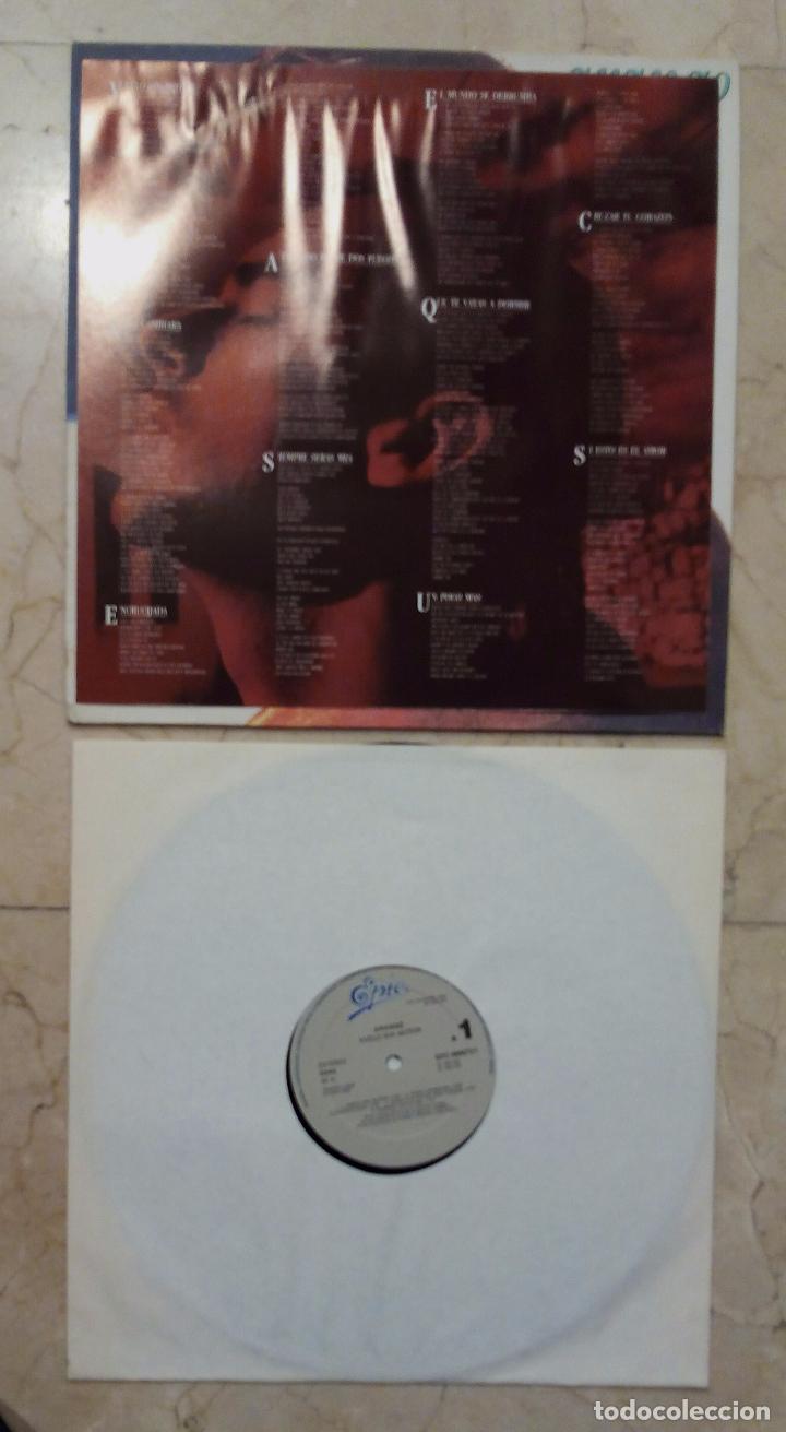 Discos de vinilo: LP ARANGO - VUELO SIN MOTOR - EPIC 1990. - Foto 3