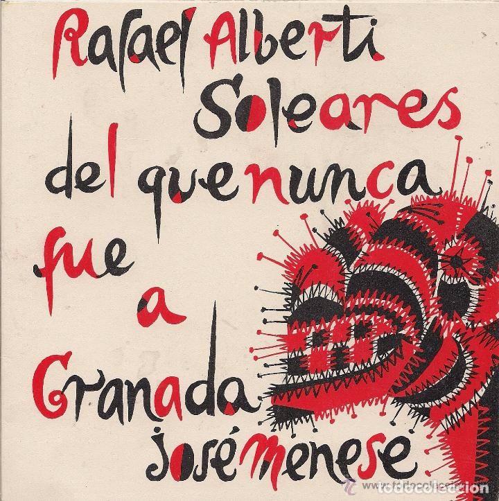 Discos de vinilo: Rafael Alberti y Jos&eacute; Menese - Foto 1