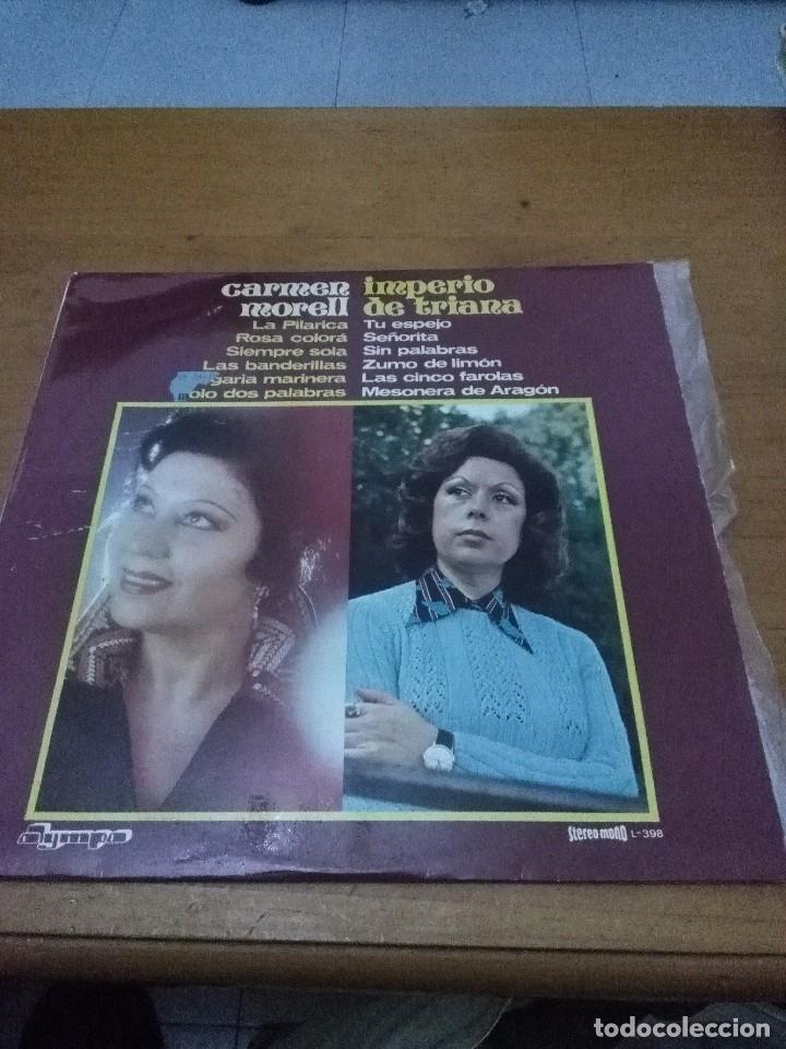 Discos de vinilo: CARMEN MORELL. IMPERIO DE TRIANA. C14V - Foto 1