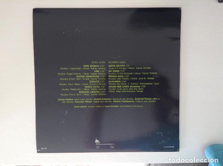 Discos de vinilo: EGAN - EGAN - LP vinilo ELKAR 1988 CON LETRAS MINT - Foto 2